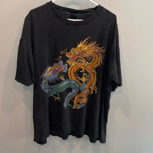 Other - Vintage  2XL dragon tee